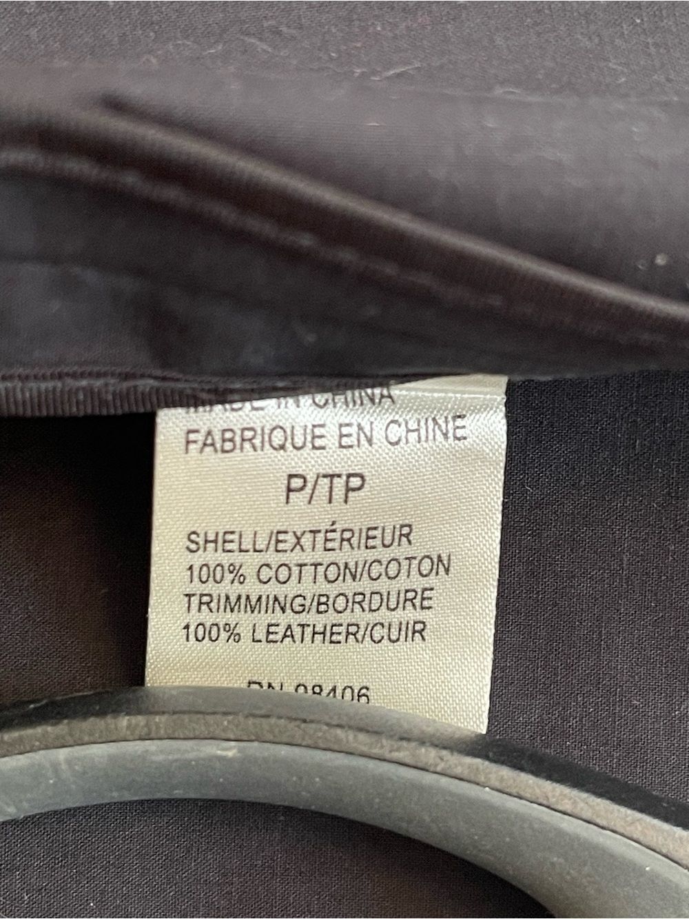 Theory Black Trench Coat P Petite Cotton Leather Trim Minimalist Designer Coat - Picture 10 of 11